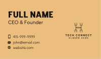 Circuit Tech Electronics Business Card Image Preview