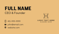 Circuit Tech Electronics Business Card Image Preview