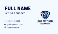 Soccer Rhino Shield Business Card Preview