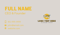 Puppy Dog Leash Business Card Image Preview