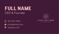 Yoga Relaxation Wellness Business Card Image Preview