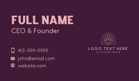 Yoga Relaxation Wellness Business Card Design