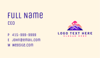 Mountain Sunset Sky Business Card Image Preview