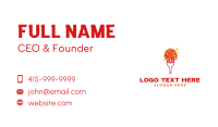 Pasta Fork Noodles Business Card Preview
