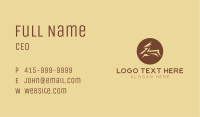 Brown Gazelle Business Card Image Preview