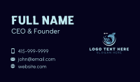 Clothes Washer Laundromat Business Card Image Preview