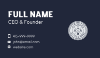 Modern Marine Sailboat  Business Card Design