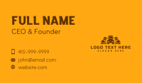 Delivery Freight Truck Business Card Image Preview
