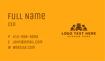 Delivery Freight Truck Business Card Image Preview