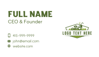 Grass Mower Farm Business Card Preview