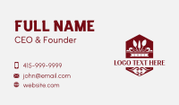 Restaurant Dining Cuisine Business Card Preview