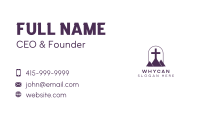 Summit Cross Faith Business Card Design