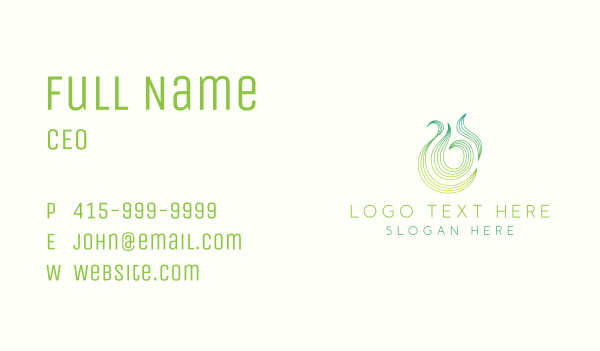 Creative Liquid Wave Business Card Design Image Preview