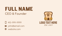 Bread Loaf House  Business Card Preview