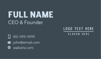 Generic Corporate Company Business Card Image Preview