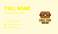 Hot Dog Camera Business Card Image Preview