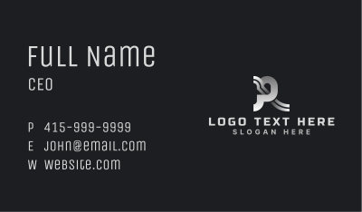Industrial Mechanical Steel Business Card Image Preview