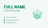 Shovel Gardening Eco Business Card Image Preview