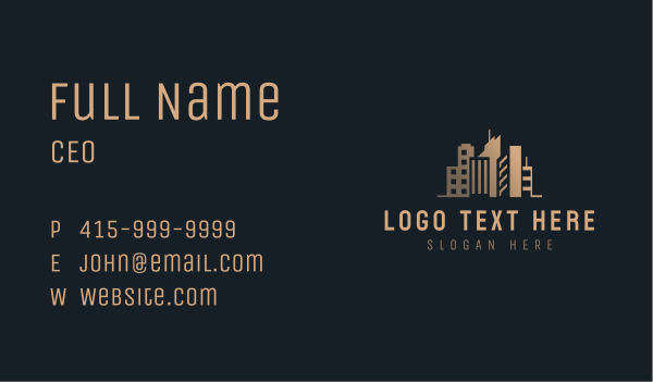 Real Estate Property Broker Business Card Design Image Preview