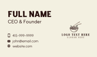 Culinary Noodles Cuisine Business Card Image Preview
