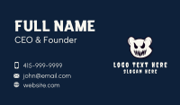 Ghost Graffiti Halloween  Business Card Preview