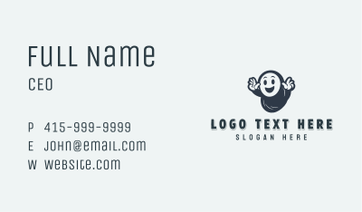 Ghost Spirit Brand Business Card Image Preview