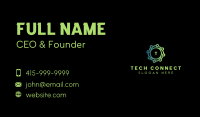 Tech Software Digital Business Card Image Preview