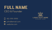 Corporate Finance Crown Business Card Image Preview