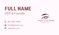 Aesthetic Eye Makeup Business Card Image Preview