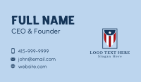 American Banner Flag Business Card Image Preview