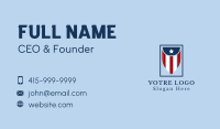 American Banner Flag Business Card Image Preview