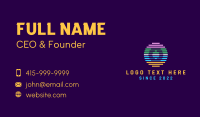 Tech Startup Letter O  Business Card Image Preview