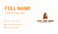 Bear Beer Bistro Business Card Design