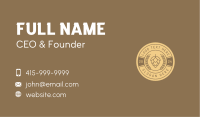 Beer Distiller Brewery Business Card Image Preview