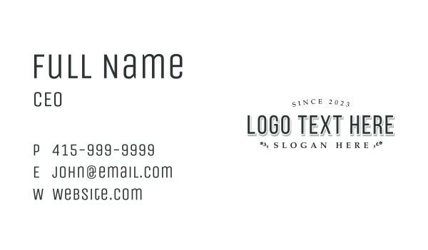 Professional Corporate Brand Business Card Design Image Preview