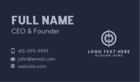Pipe Cogwheel Plunger  Business Card Image Preview