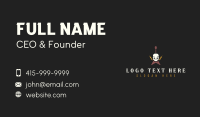 Guitar Skull Rock Band Business Card Preview