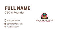 Cupcake Cookie Treats Business Card Design