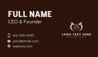 Hammer Construction Remodel Business Card Image Preview