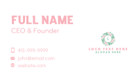 Rose Flower Florist Business Card Image Preview