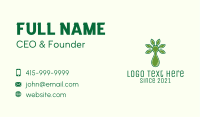 Green Plant Extract  Business Card Image Preview
