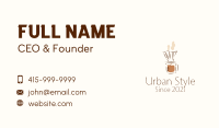 Brewed Coffee Filter Business Card Image Preview