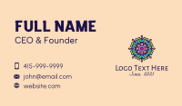 Colorful Lantern  Business Card Design