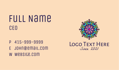 Colorful Lantern  Business Card Image Preview