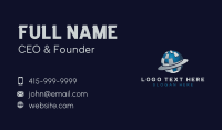 Pixel Digital Globe Business Card Image Preview