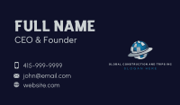 Pixel Digital Globe Business Card Image Preview