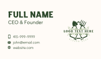 Landscape Gardening Tools Business Card Image Preview
