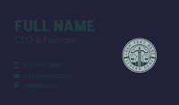 Legal Court Law Business Card Image Preview