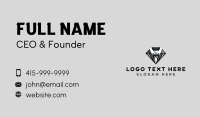 Diamond Suit Tailoring Business Card Design