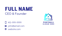 Bubble House Cleaner Business Card Image Preview